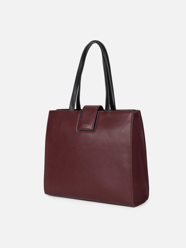 Sloane Work Bag - Burgundy