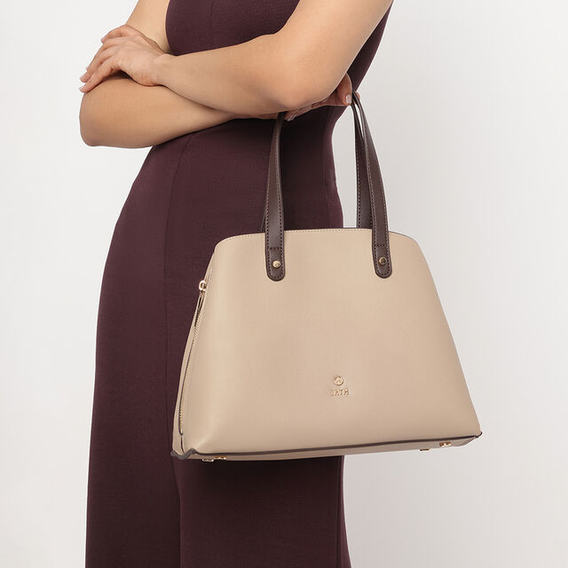 Maeve Medium Tote - Beige