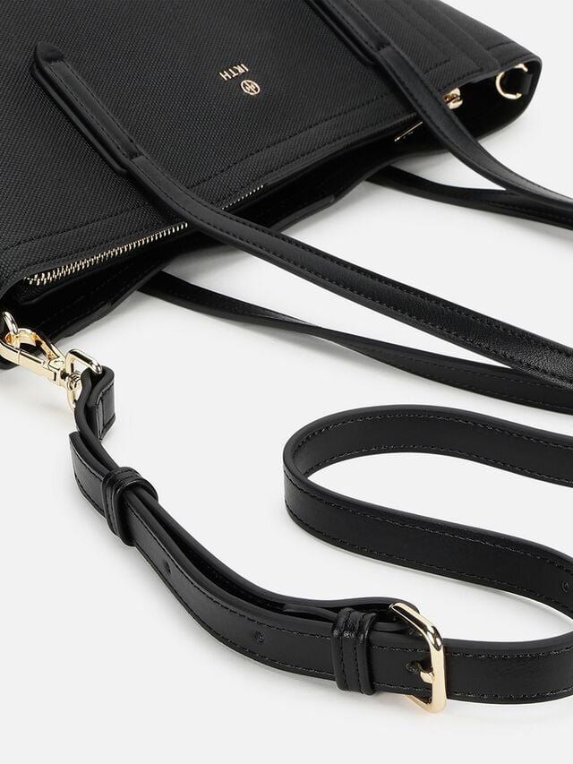 Mahogany Twines Tote - Black