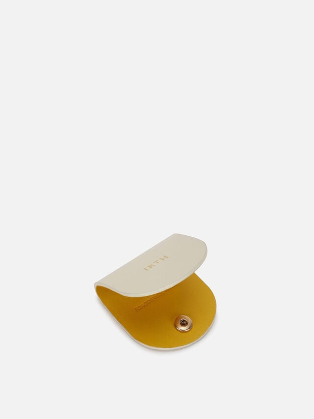 Wisp Leather Wire Wrap - Off-White