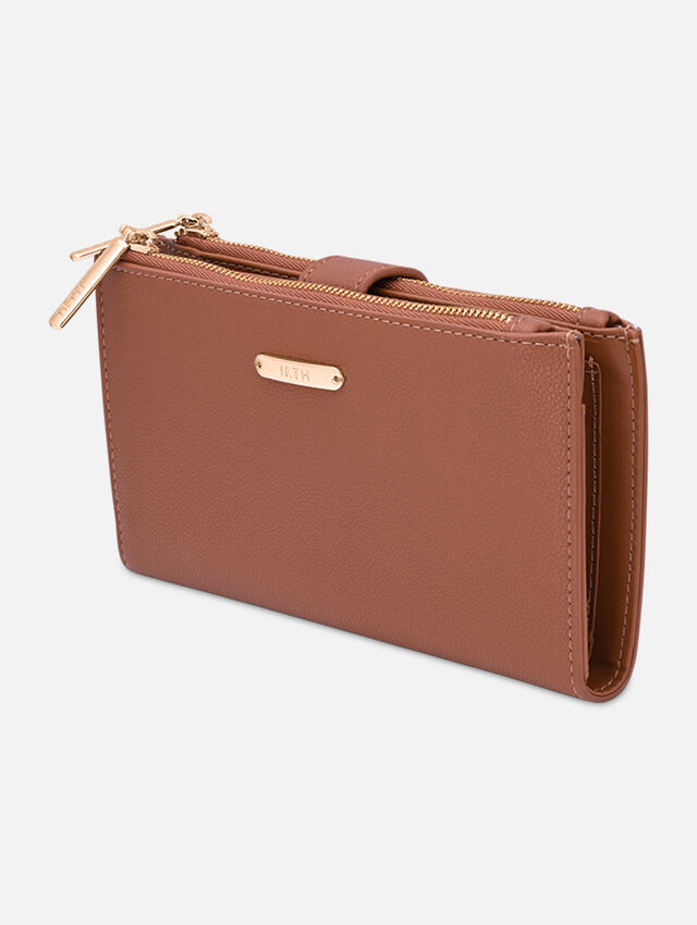 Button Up Beauty TanWallet