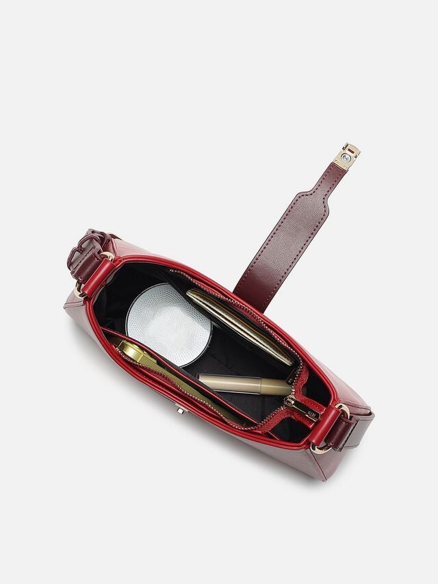 Adeline Shoulder Bag - Cherry