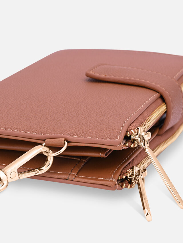 Button Up Beauty TanWallet