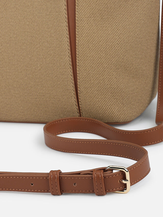 Aspen Twines Tote - Tan