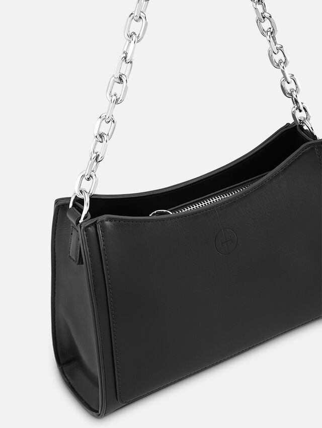 Penelope Black Shoulder Bag