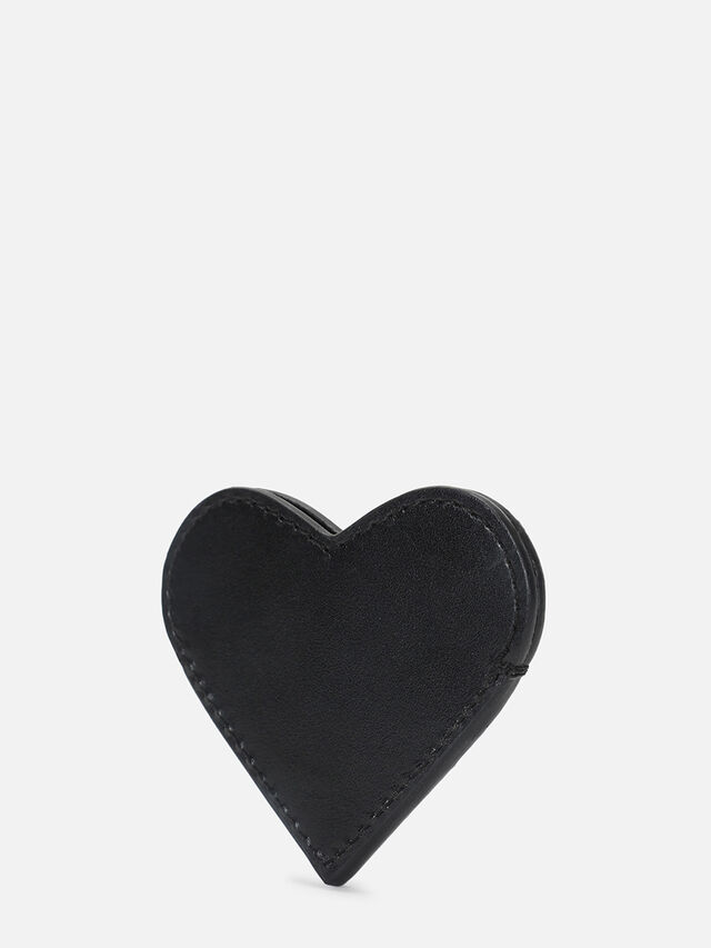 Austen Leather Bookmark - Black