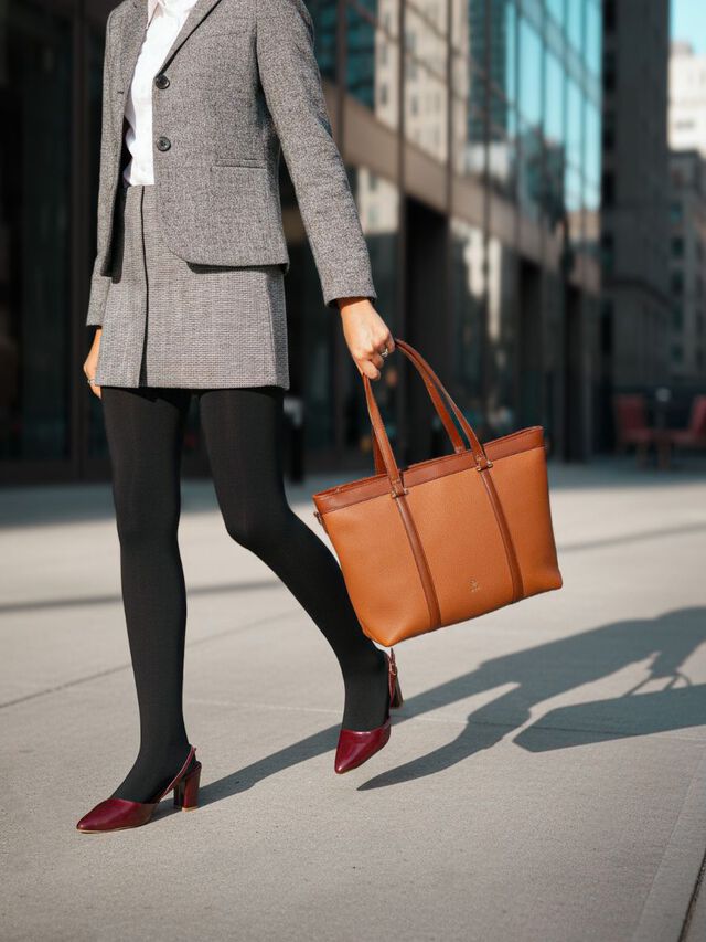 Orla Work Bag - Tan