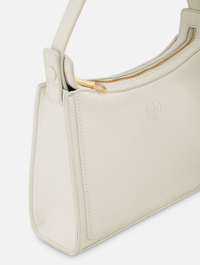 Penelope White Shoulder Bag