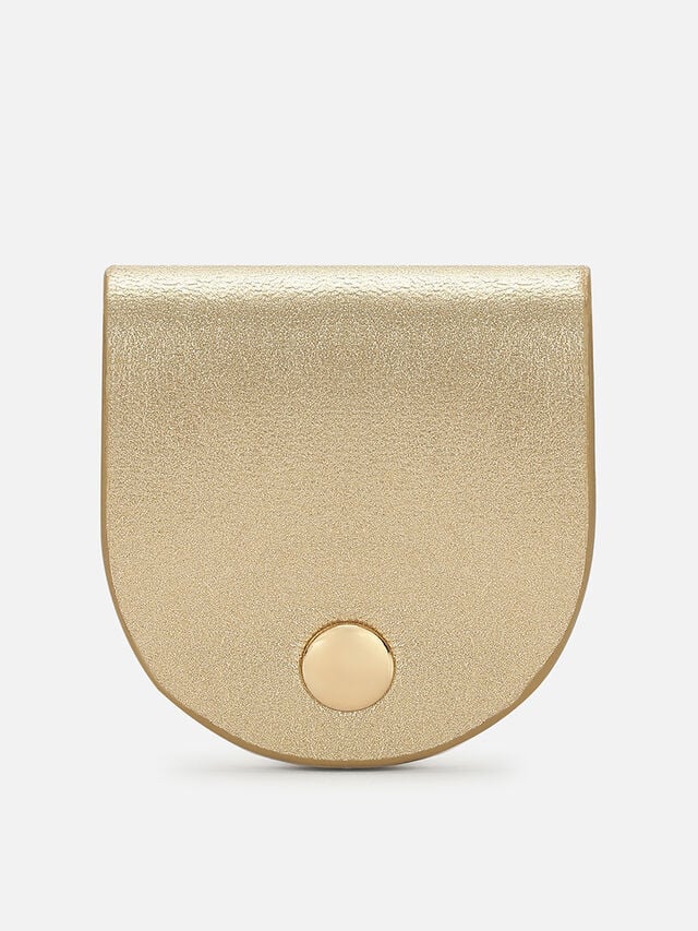 Wisp Leather Wire Wrap - Gold