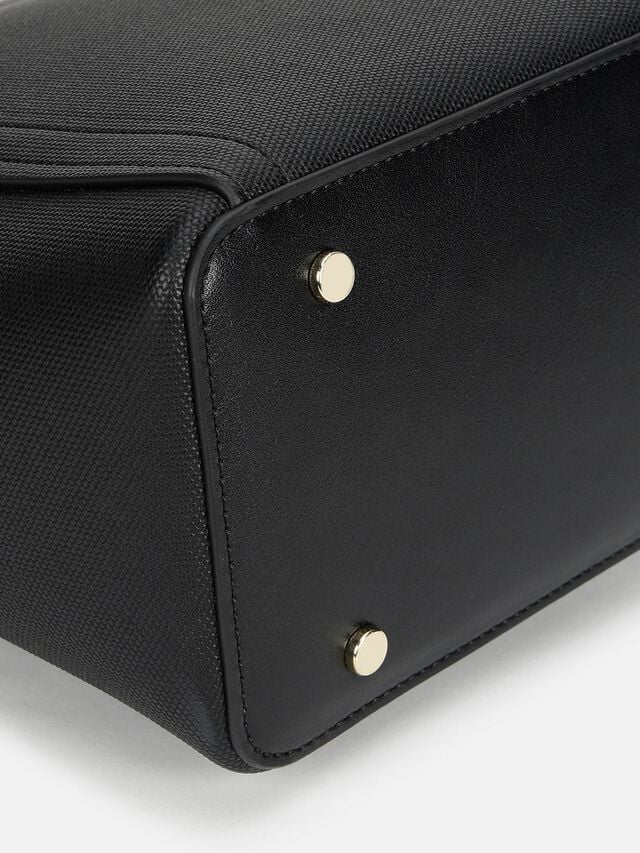 Mahogany Twines Tote - Black
