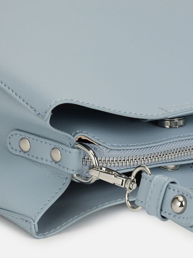 Hazel Shoulder Bag - Glacial Blue