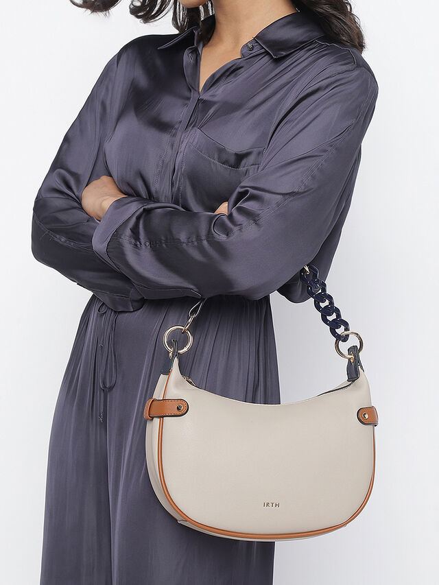 Clara Shoulder Bag - Off-White