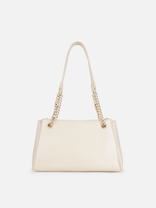Sandra Shoulder Bag - Off-White