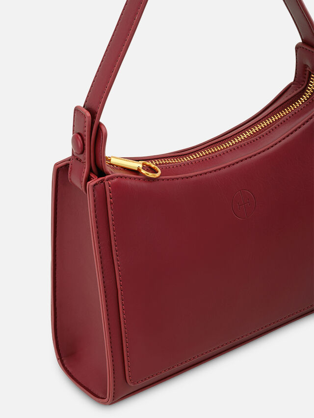 Penelope Crimson Shoulder Bag