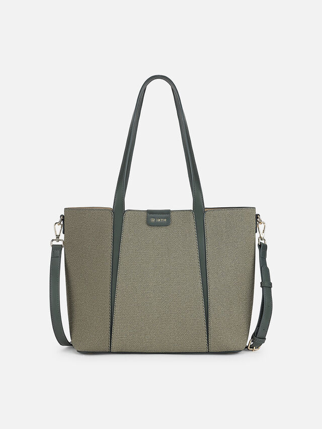 Aspen Twines Tote - Rifle Green