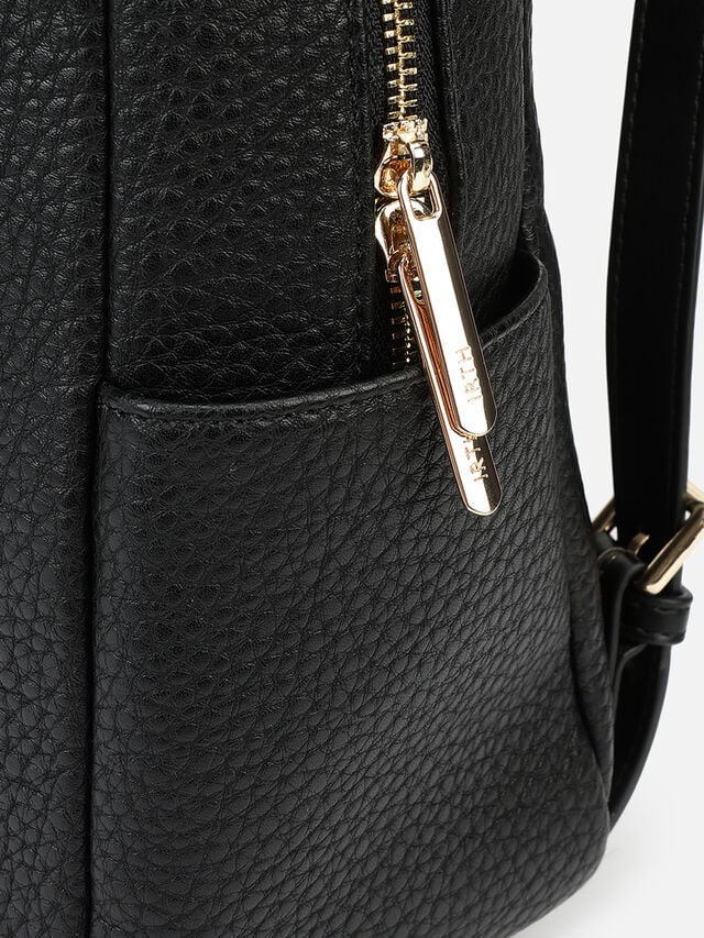 Initials Backpack - Black