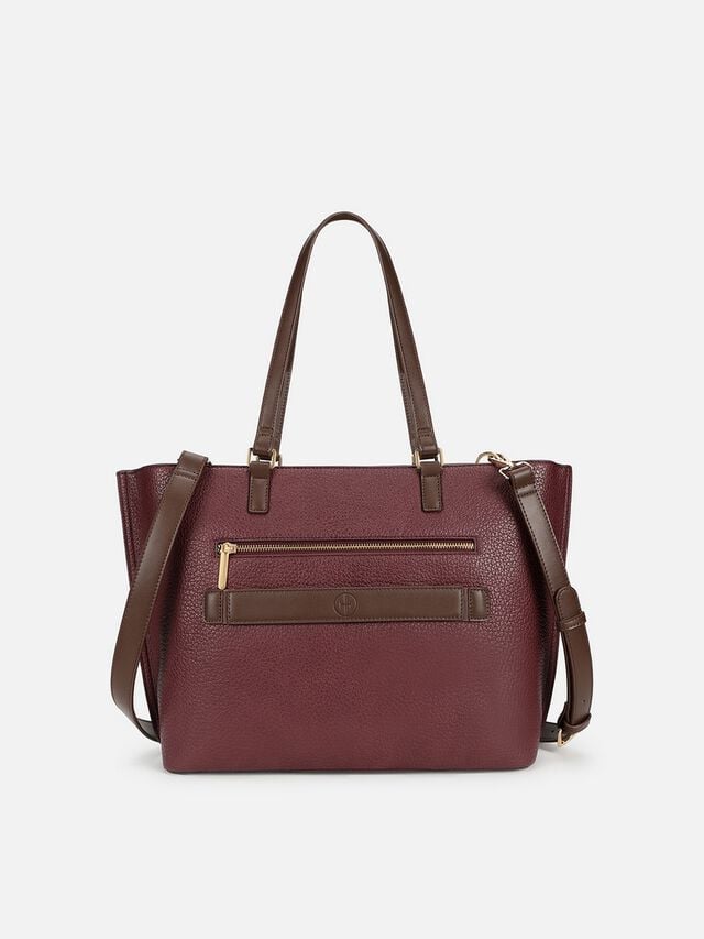 Jackie Work Bag - Dark Cherry