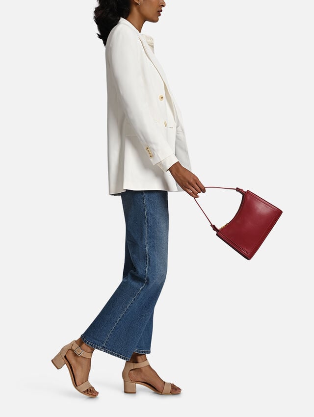 Penelope Crimson Shoulder Bag