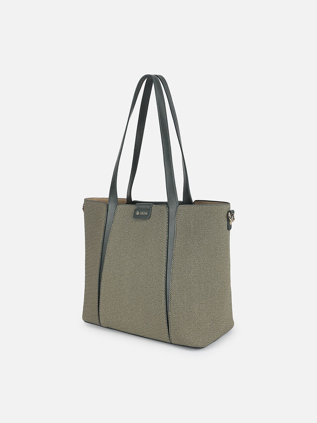 Aspen Twines Tote - Rifle Green