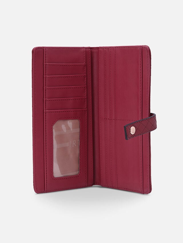 Bi-fold Cherry Wallet