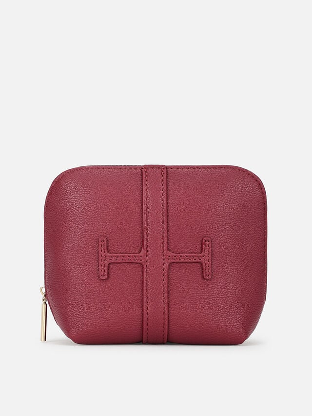Coral Medium Makeup Organiser - Dark Cherry