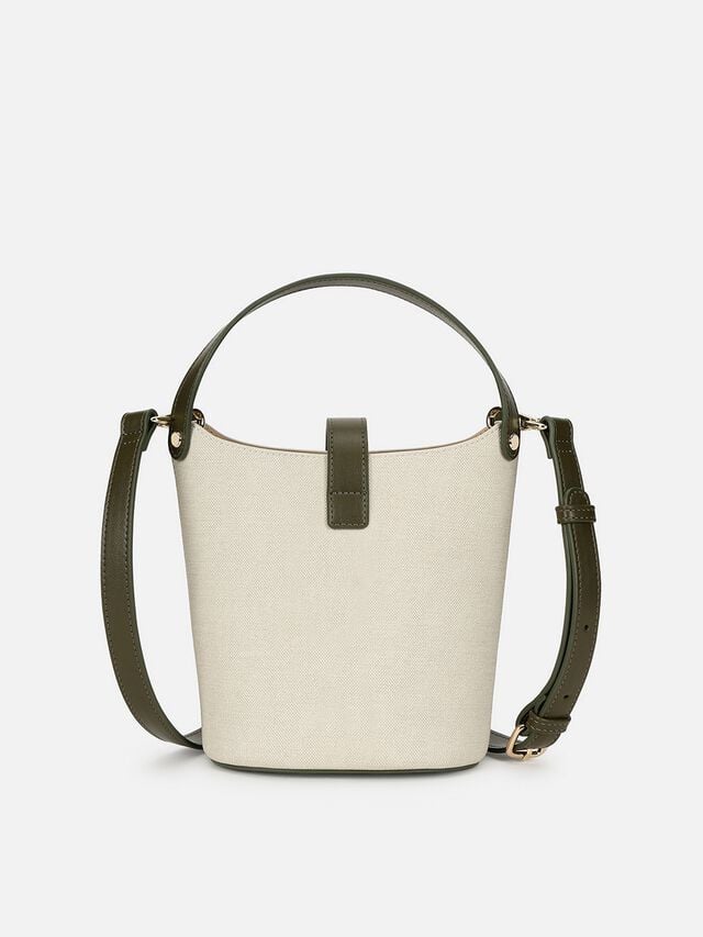 Birch Twines Bucket Handheld - Beige