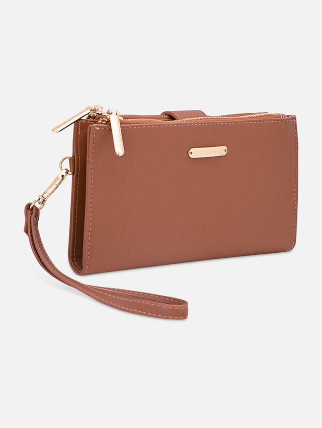 Button Up Beauty TanWallet