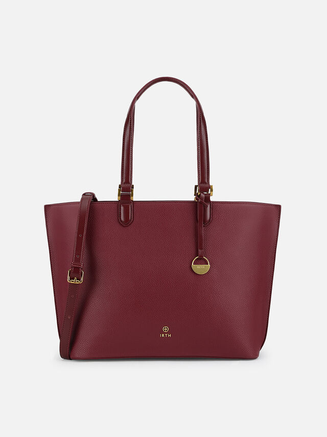 Jackie Work Bag - Dark Cherry