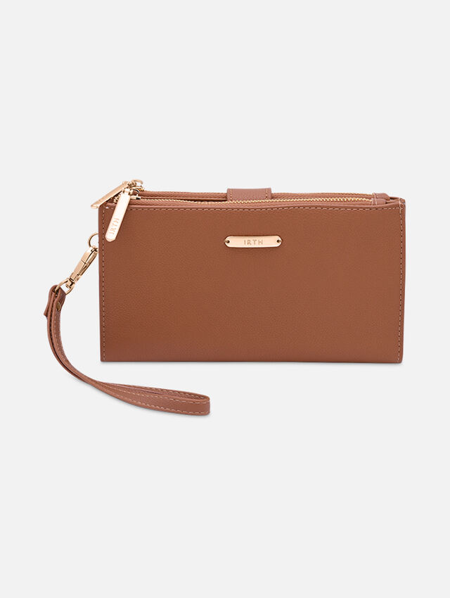 Button Up Beauty TanWallet