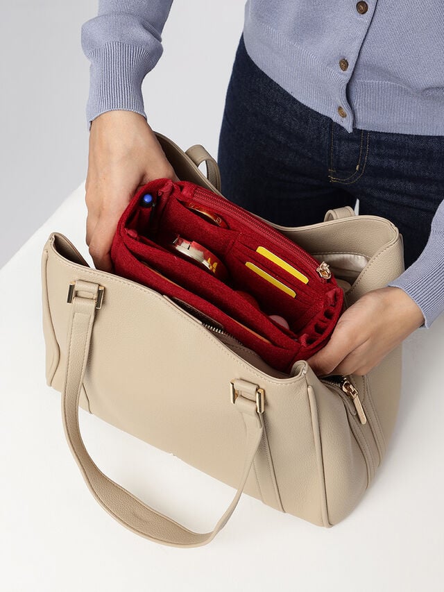 Small Bag Organiser - Cherry