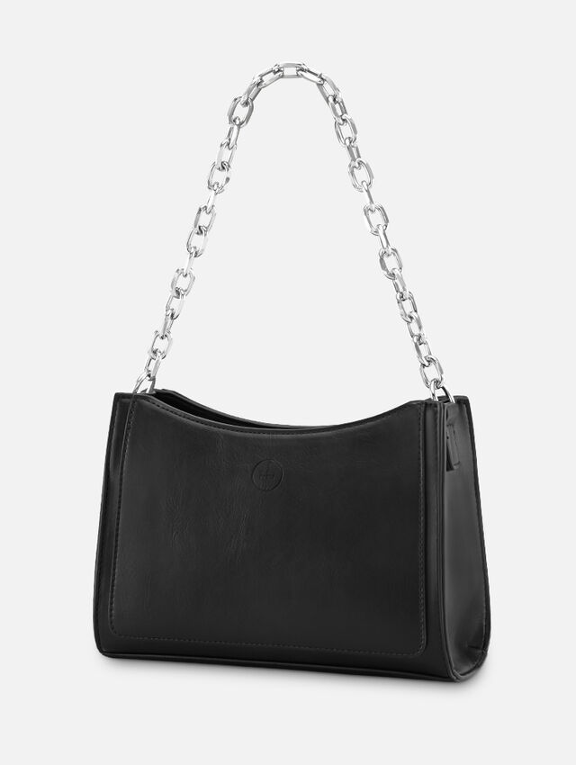Penelope Black Shoulder Bag