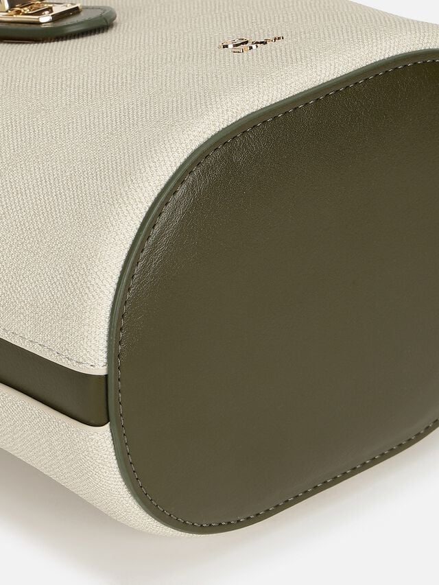 Birch Twines Bucket Handheld - Beige