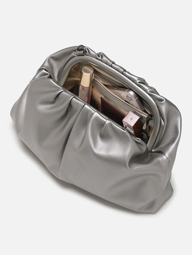 Diana Clutch - Silver