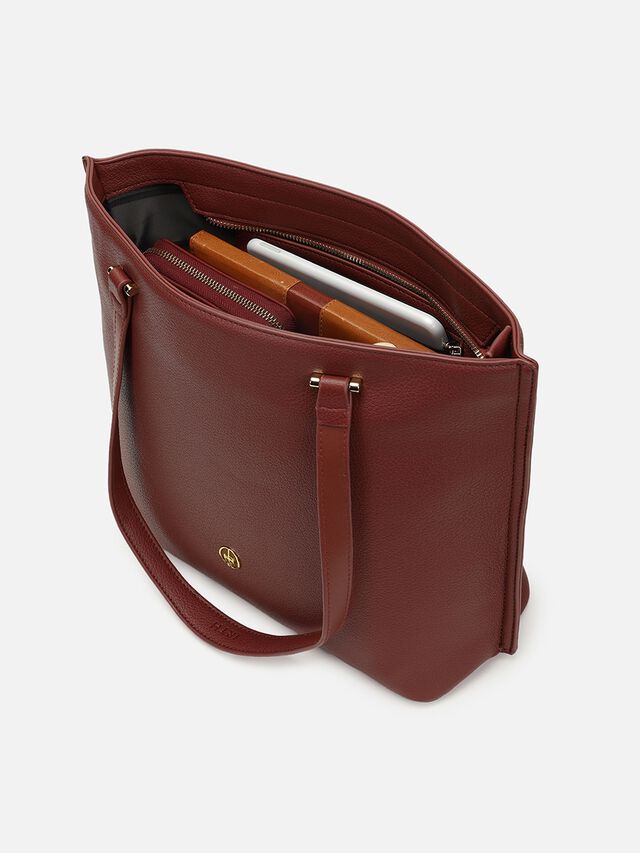 Jackie Shoulder Bag - Dark Cherry