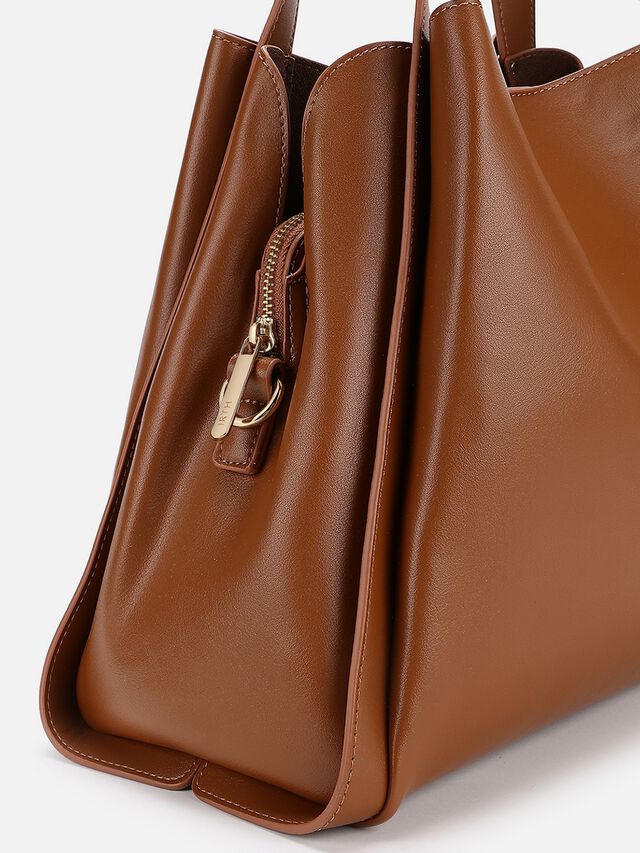 Mischa Shoulder Bag - Tan