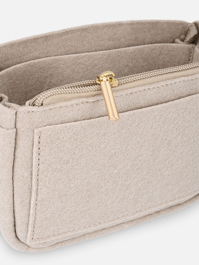 Small Bag Organiser - Beige