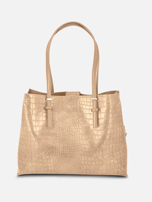 Classic Beige Tote