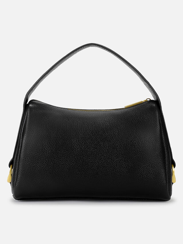 Loren Leather Handheld - Black
