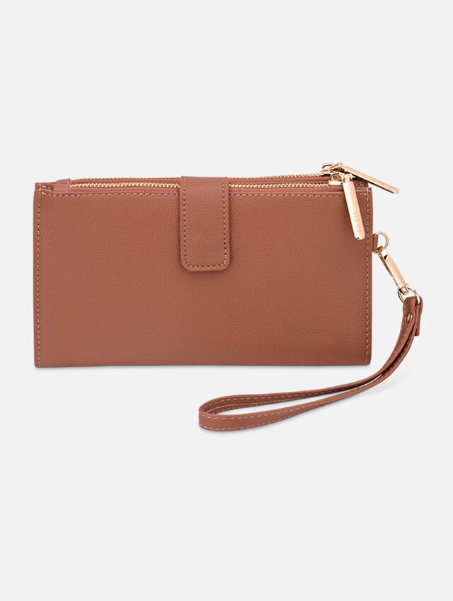 Button Up Beauty TanWallet