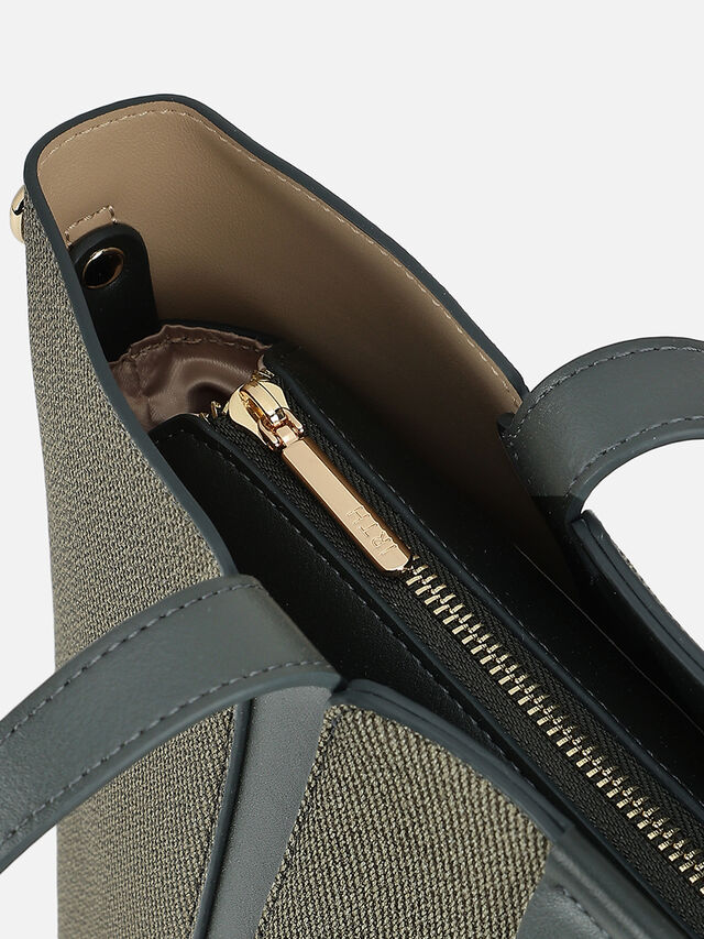 Aspen Twines Tote - Rifle Green