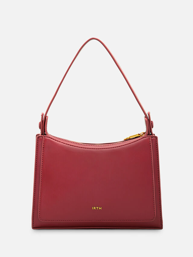 Penelope Crimson Shoulder Bag