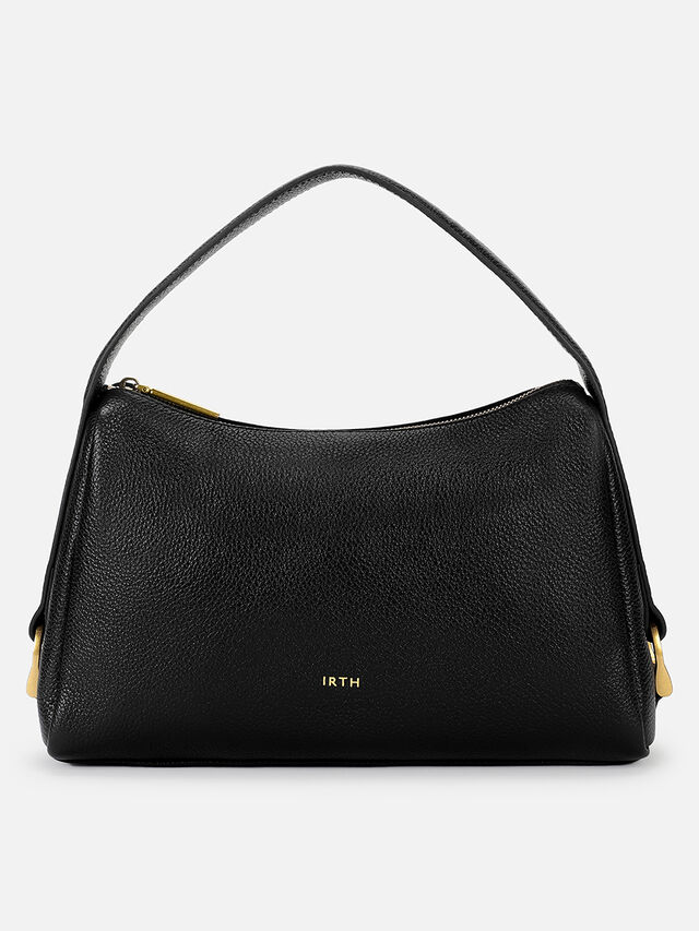 Loren Leather Handheld - Black