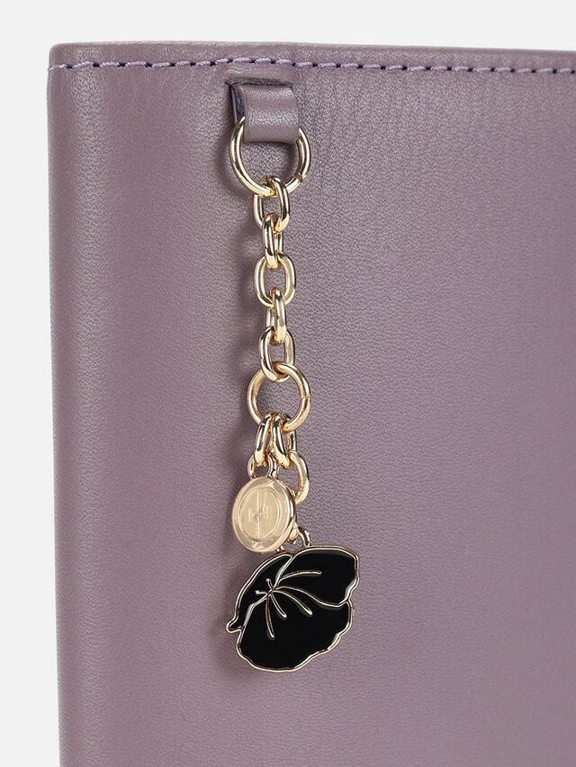 Atlas Leather Passport Holder - Grape
