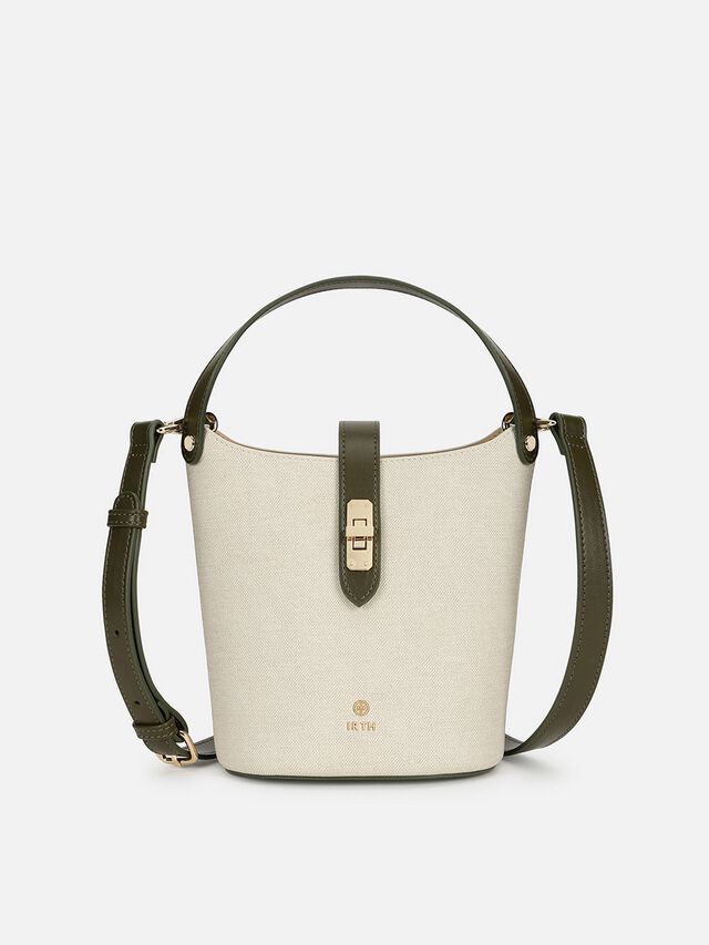Birch Twines Bucket Handheld - Beige