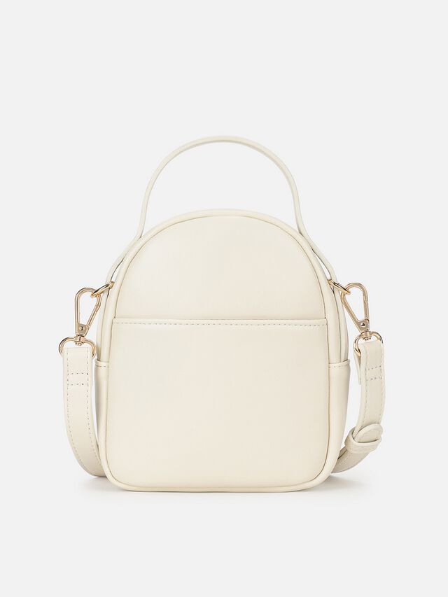 Brie Quilted Sling - Off-White