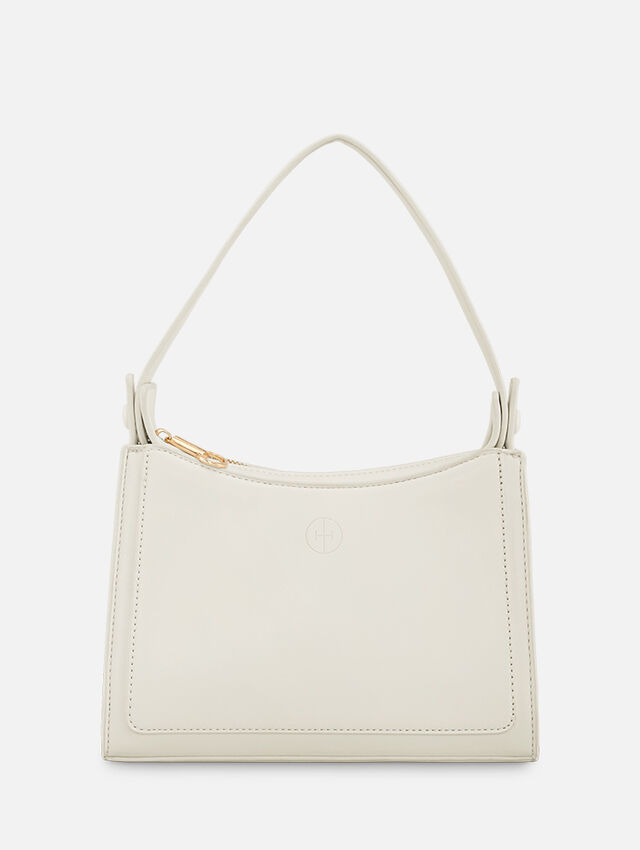 Penelope White Shoulder Bag