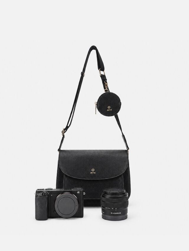Claudia Camera Bag - Black