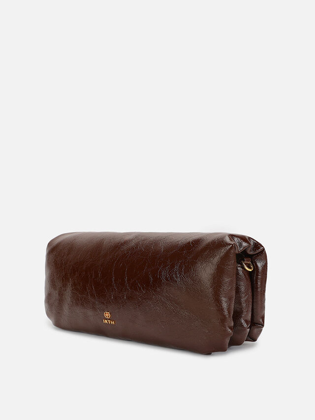 Veronica Clutch Small - Brown