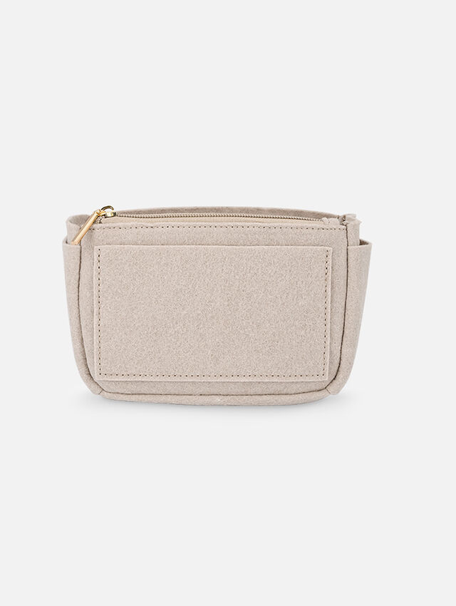 Small Bag Organiser - Beige
