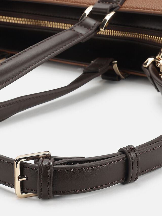Jackie Work Bag - Tan